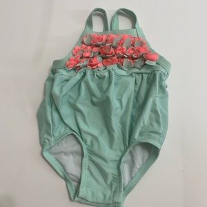 Cat & Jack mint baby swimsuit. 3-6months